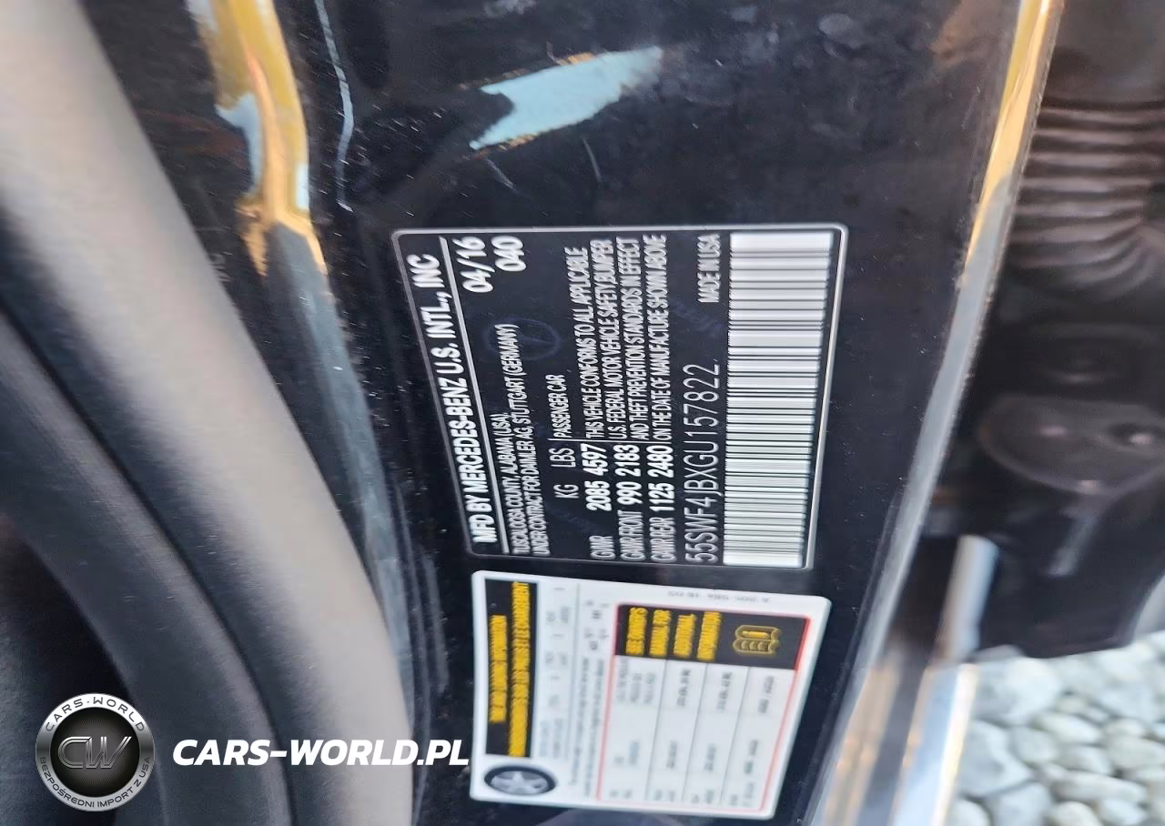 2016 Mercedes-Benz C 300 VIN:55SWF4JBXGU157822 - 12