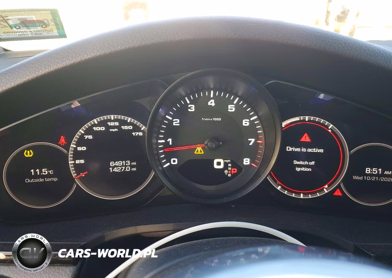 2021 Porsche Cayenne VIN:WP1AA2AY9MDA07009 - 9