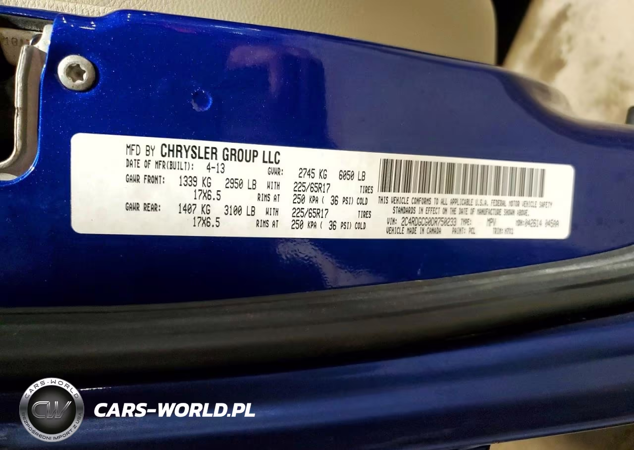 2013 Dodge Grand Caravan Sxt VIN:2C4RDGCG0DR750233 - 13