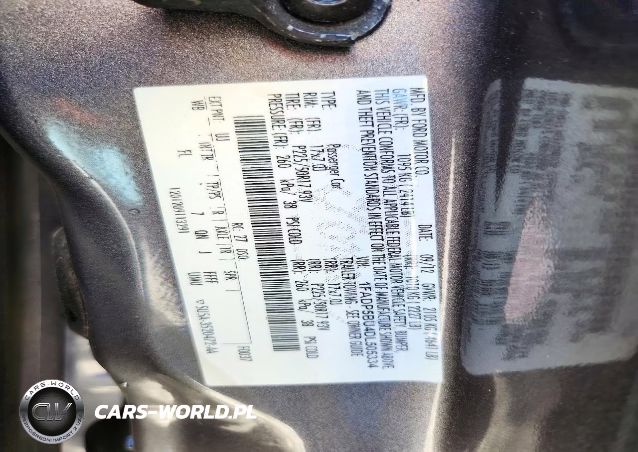 2013 Ford C-Max Sel VIN:1FADP5BU4DL505334 - 12