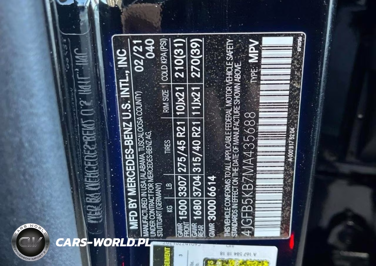 2021 Mercedes-Benz Gle 450 4Matic VIN:4JGFB5KB7MA435688 - 10