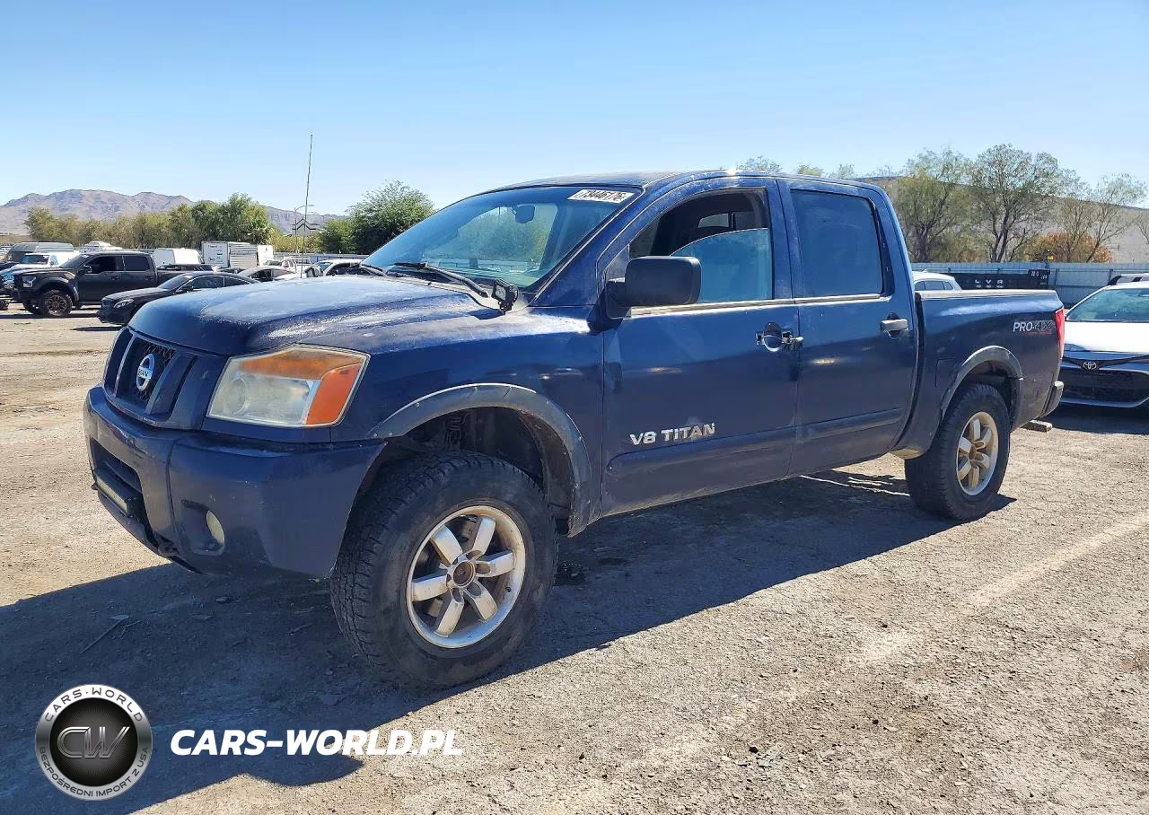 2012 Nissan Titan Sv VIN:1N6AA0EC1CN323725 - 1