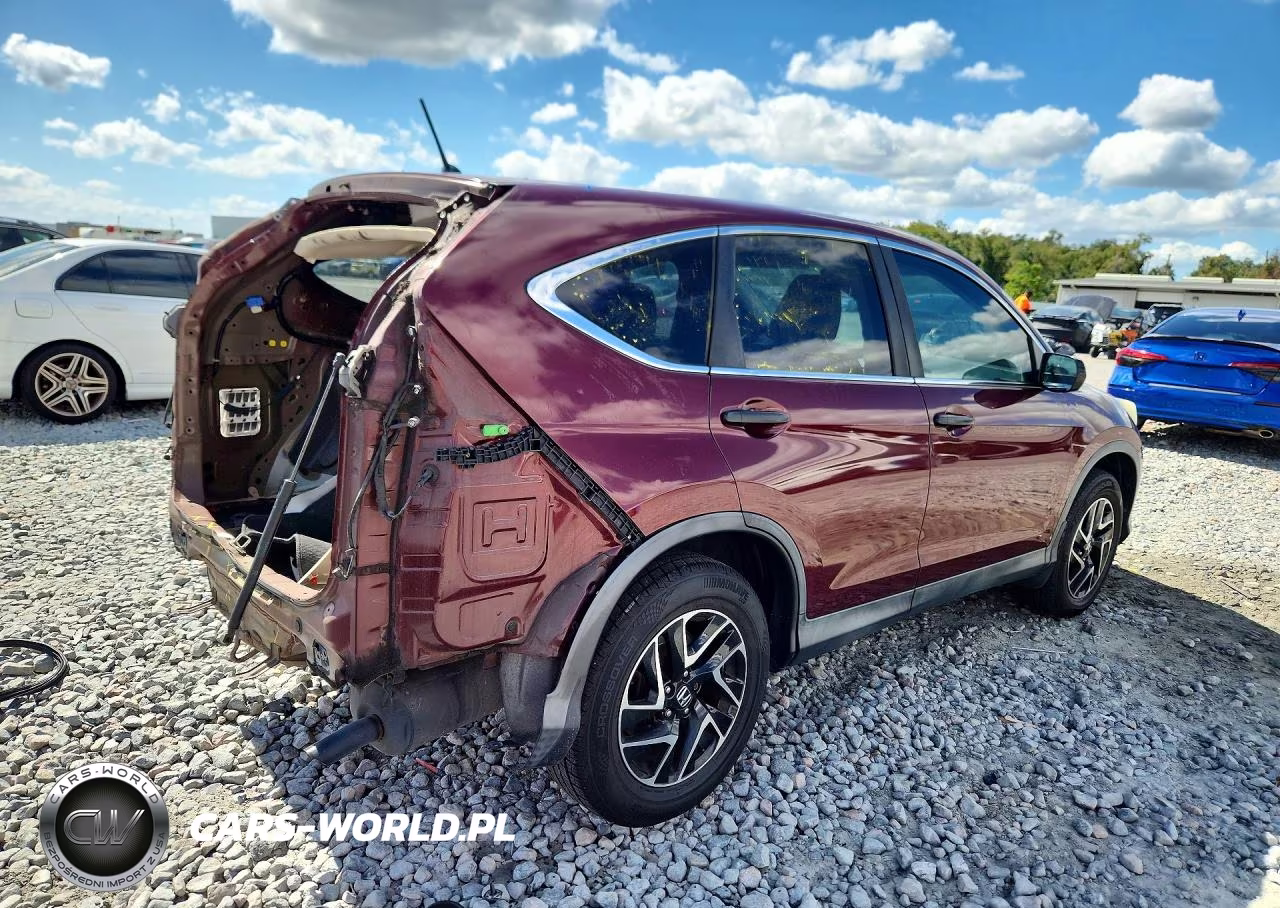 2016 Honda Cr-V Se VIN:2HKRM3H47GH518138 - 3