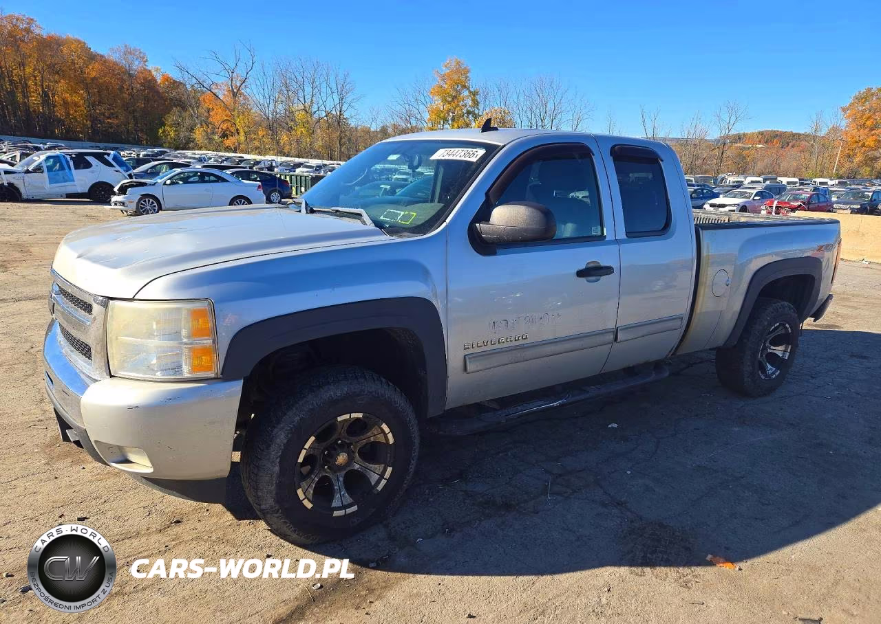 2010 Chevrolet Silverado K1500 Lt VIN:1GCSKSE35AZ281274 - 1