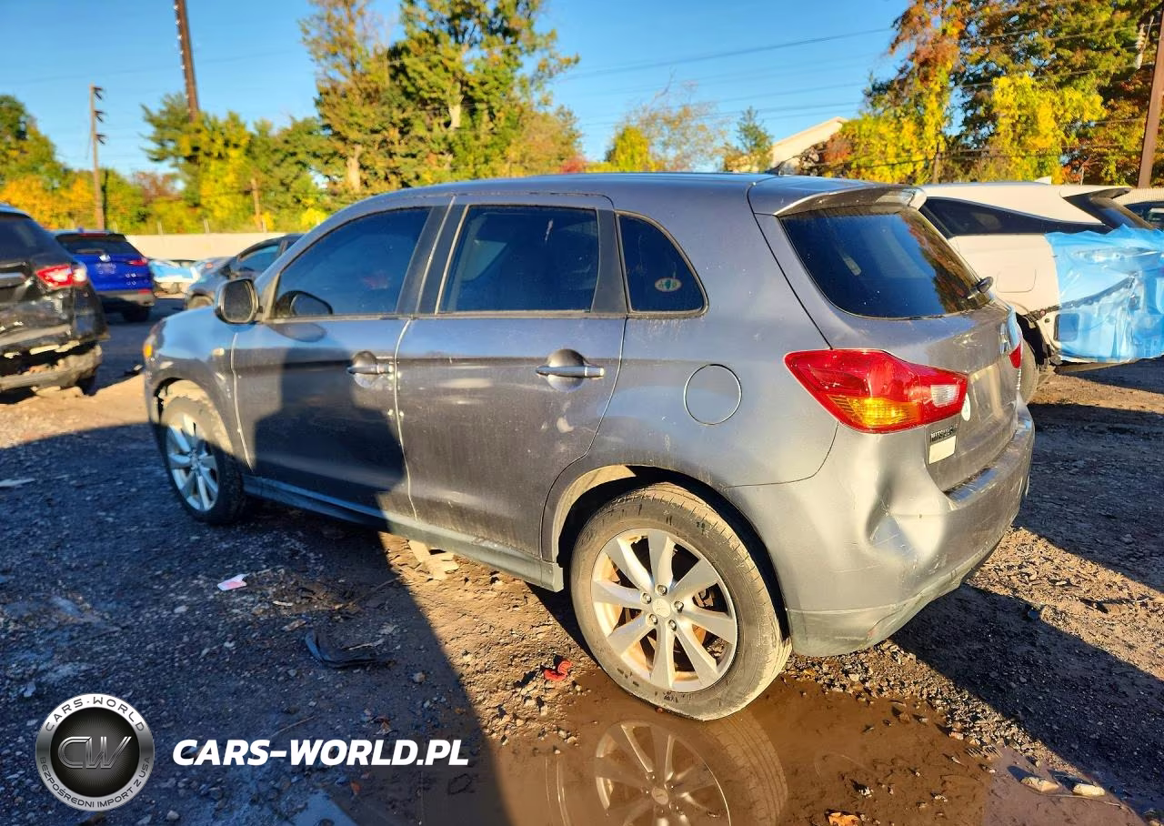 2015 Mitsubishi Outlander Sport Es VIN:4A4AP3AW0FE058554 - 2
