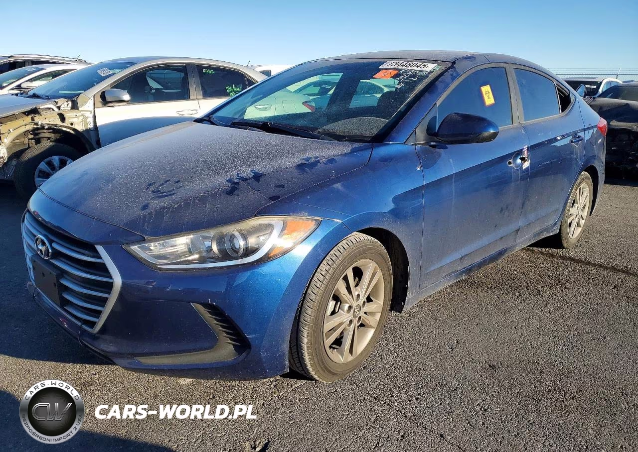 2017 Hyundai Elantra Se VIN:5NPD84LF9HH180224 - 1