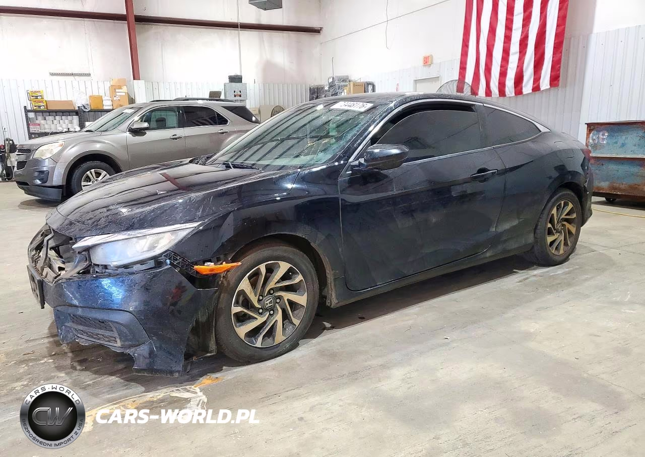 2018 Honda Civic Lx VIN:2HGFC4B01JH309593 - 1