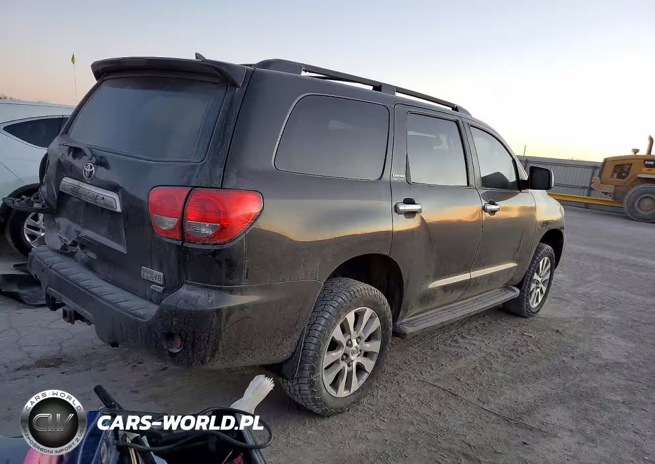 2010 Toyota Sequoia Limited VIN:5TDJW5G1XAS032838 - 3