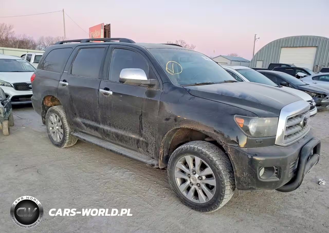 2010 Toyota Sequoia Limited VIN:5TDJW5G1XAS032838 - 4