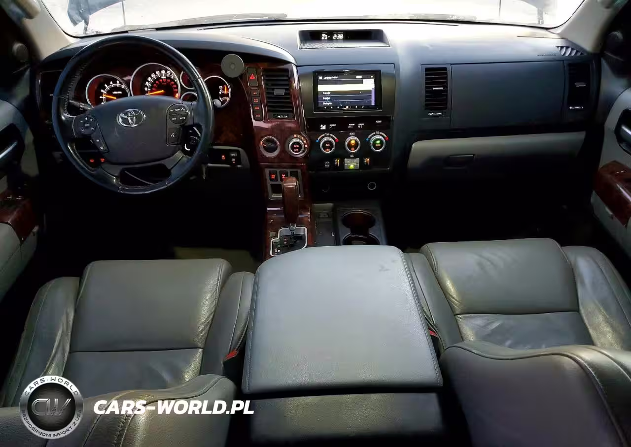 2010 Toyota Sequoia Limited VIN:5TDJW5G1XAS032838 - 8