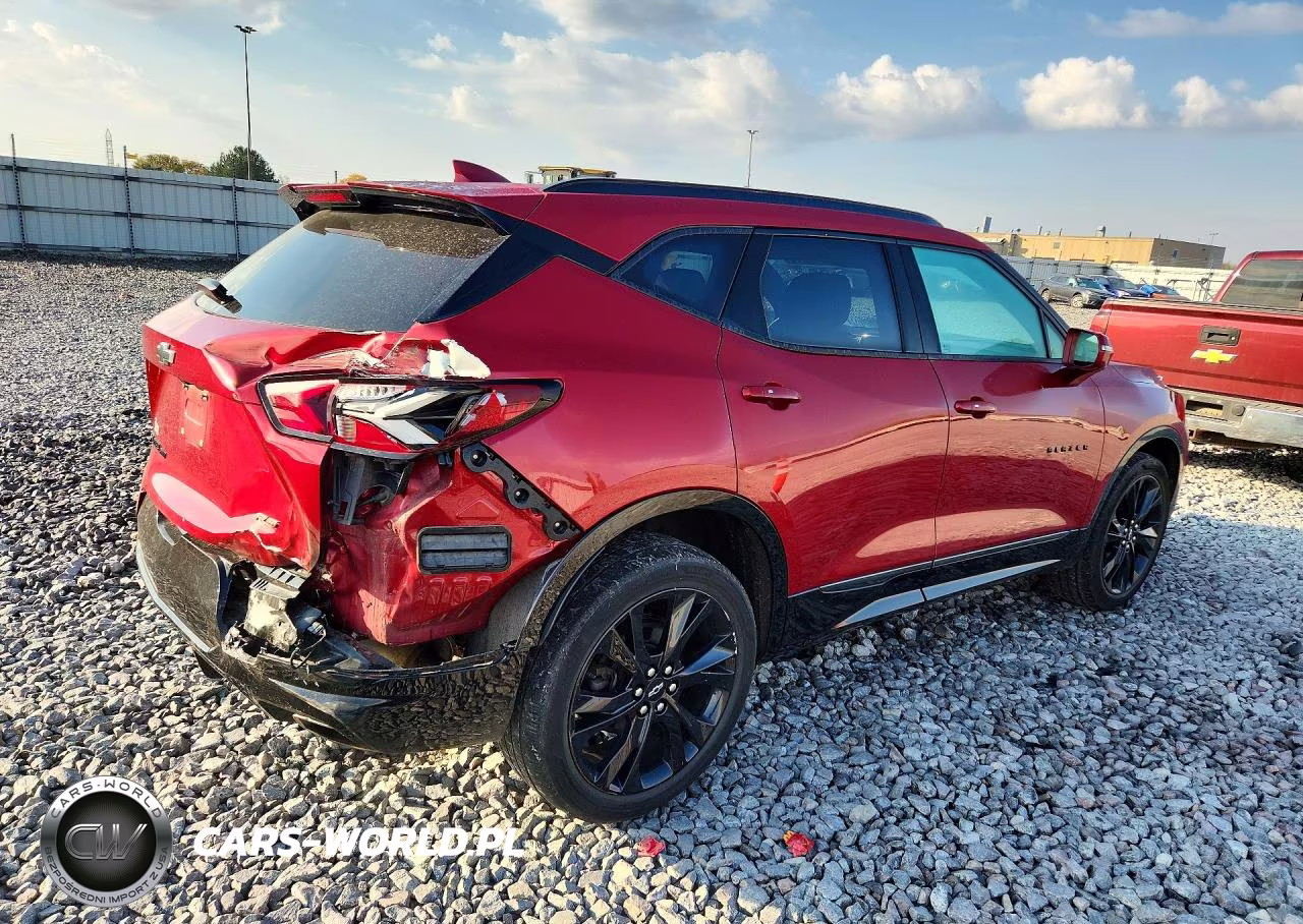2019 Chevrolet Blazer Rs VIN:3GNKBJRS6KS683449 - 3