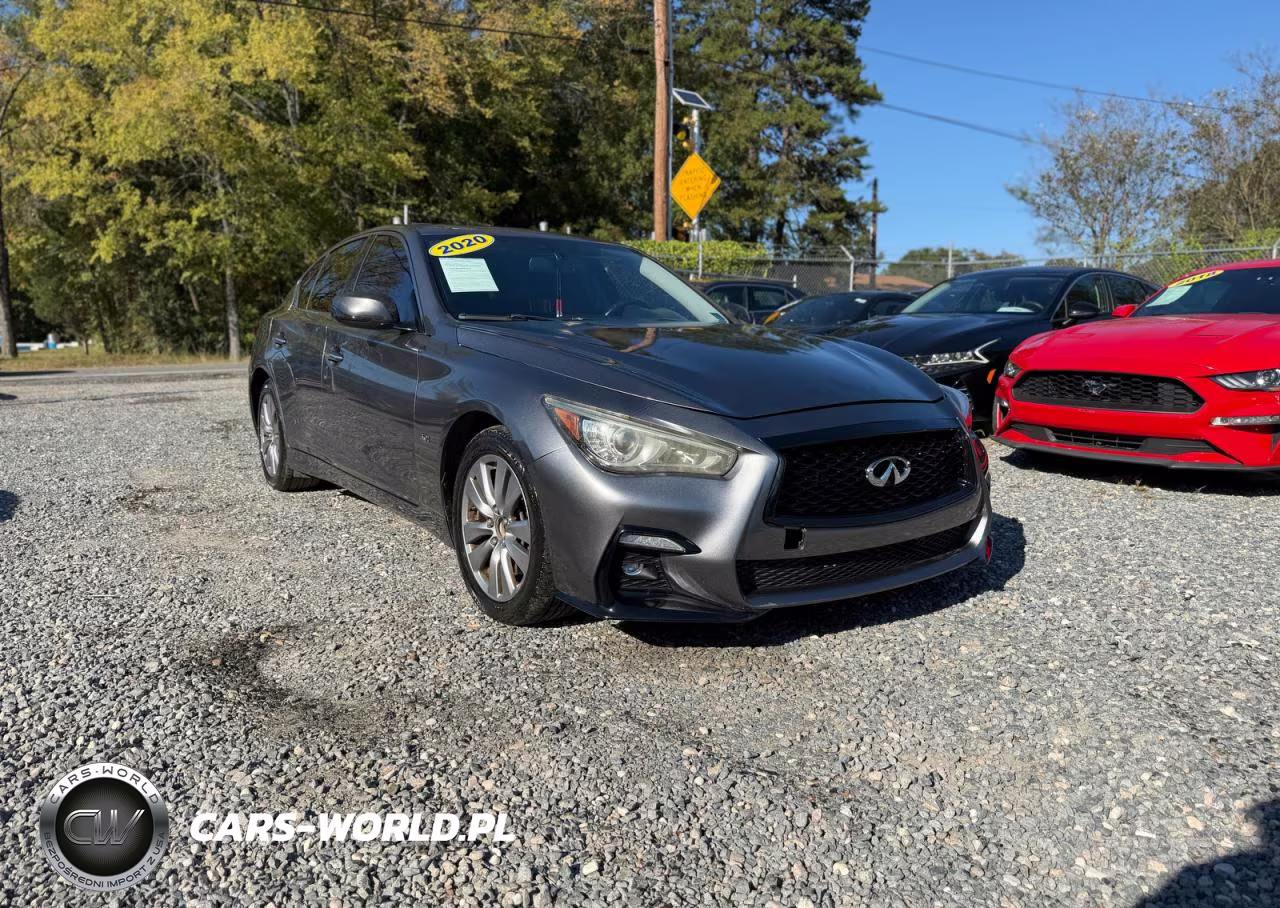 2020 Infiniti Q50 Pure VIN:JN1EV7AP1LM206438 - 1