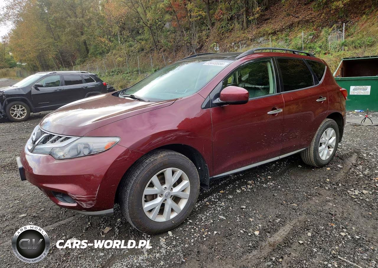 2012 Nissan Murano S VIN:JN8AZ1MW7CW207067 - 1