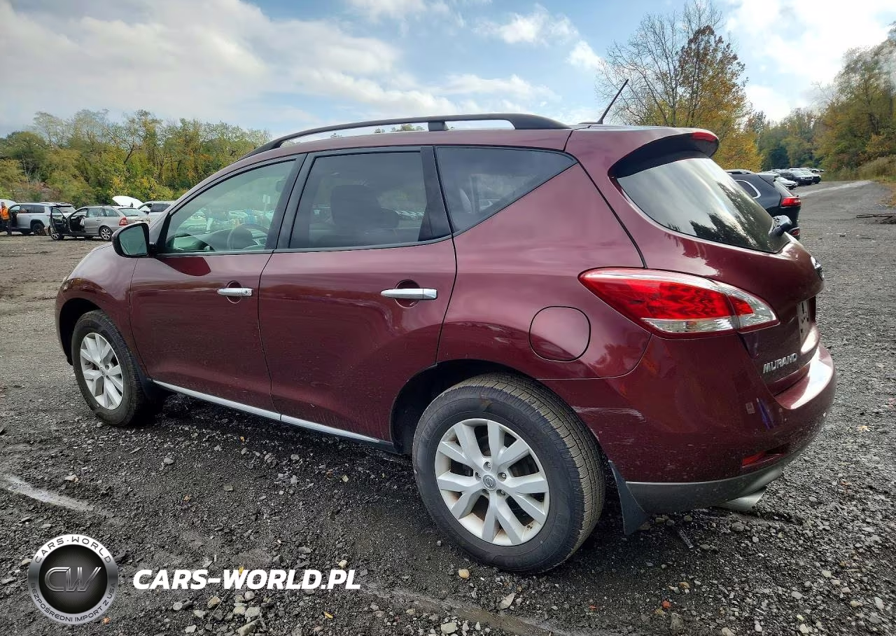 2012 Nissan Murano S VIN:JN8AZ1MW7CW207067 - 2