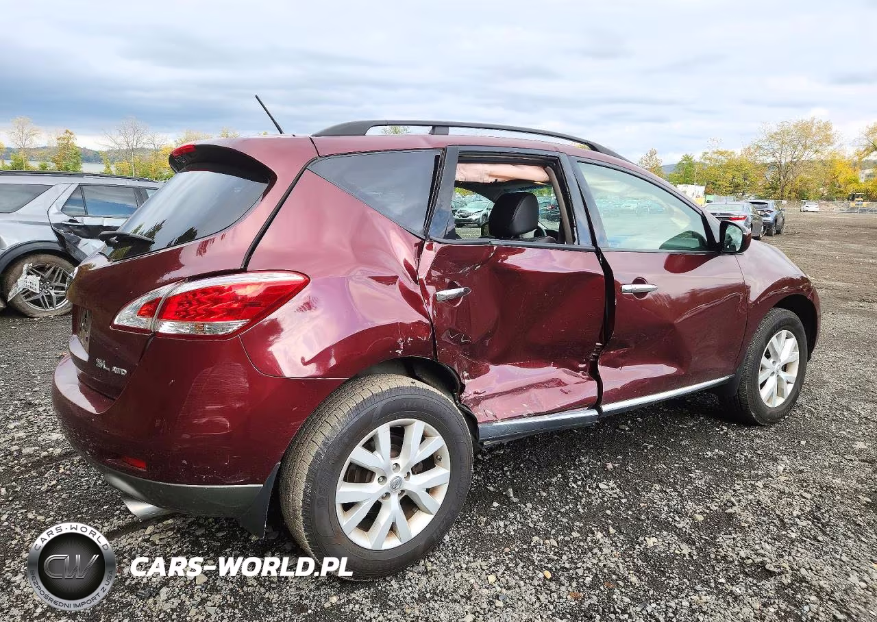 2012 Nissan Murano S VIN:JN8AZ1MW7CW207067 - 3