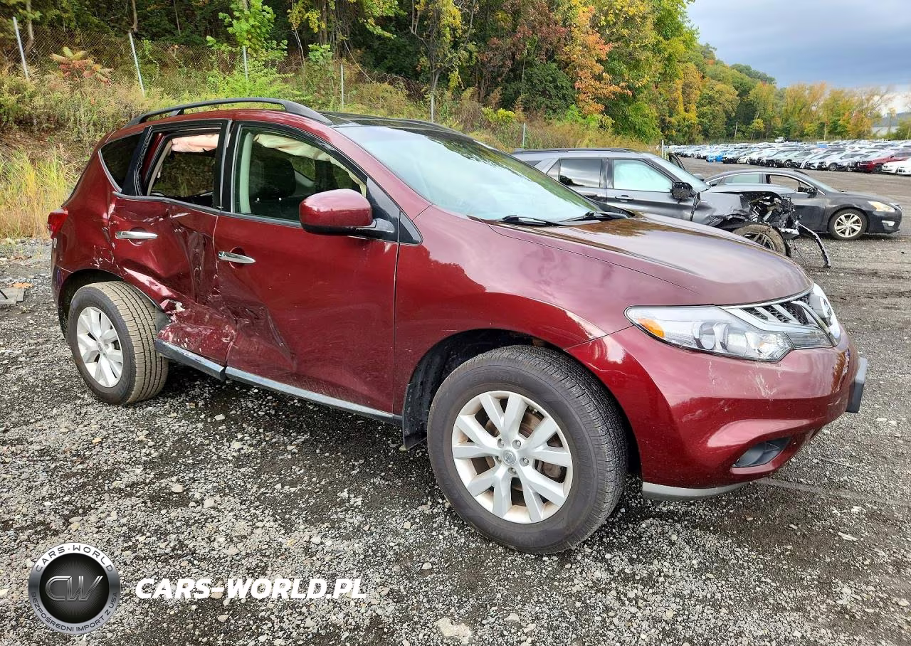 2012 Nissan Murano S VIN:JN8AZ1MW7CW207067 - 4