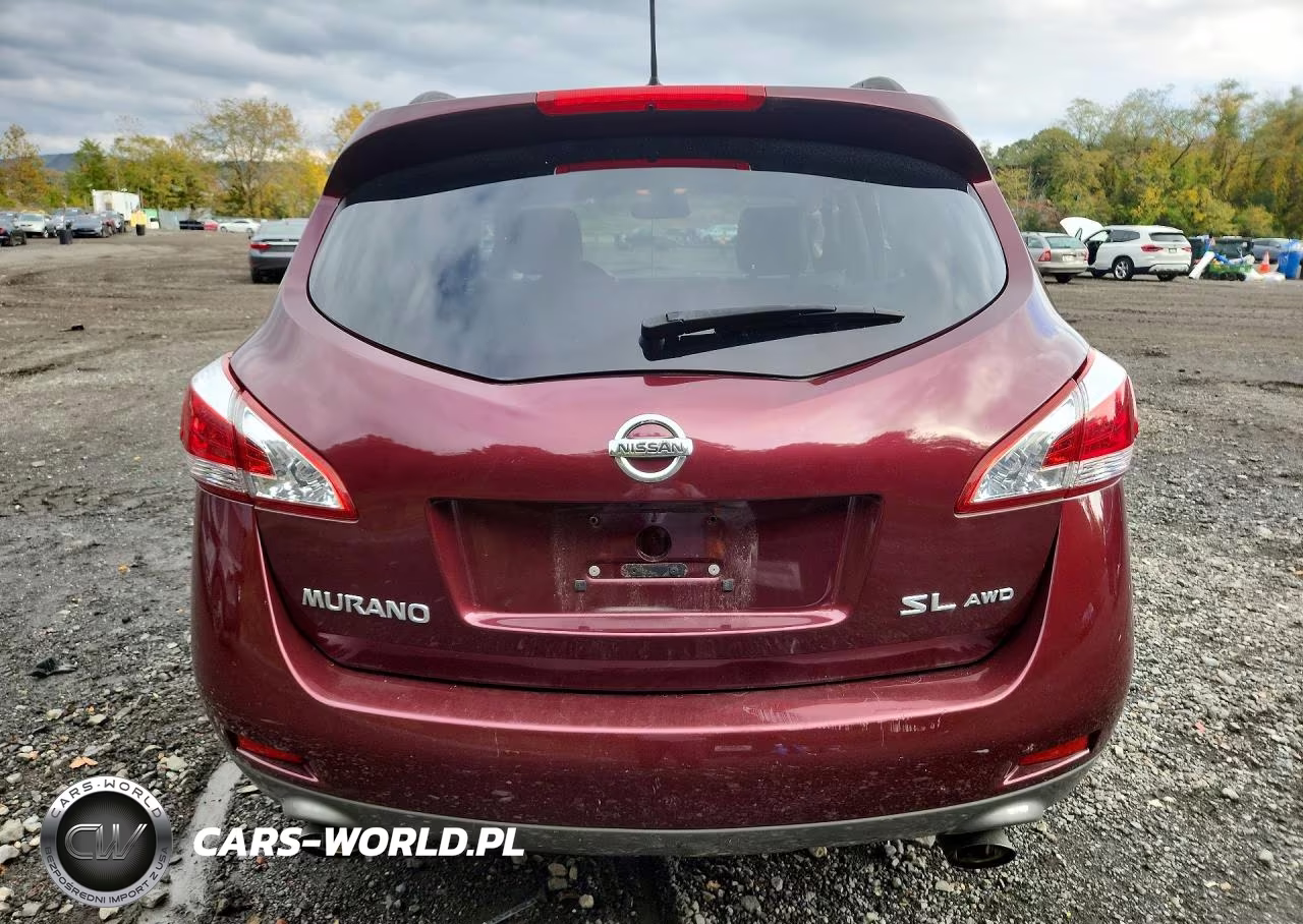 2012 Nissan Murano S VIN:JN8AZ1MW7CW207067 - 6