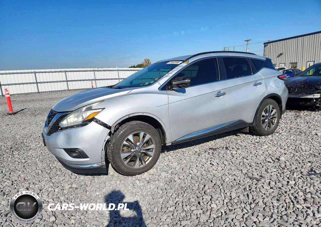 2015 Nissan Murano Sv VIN:5N1AZ2MH0FN289197 - 1