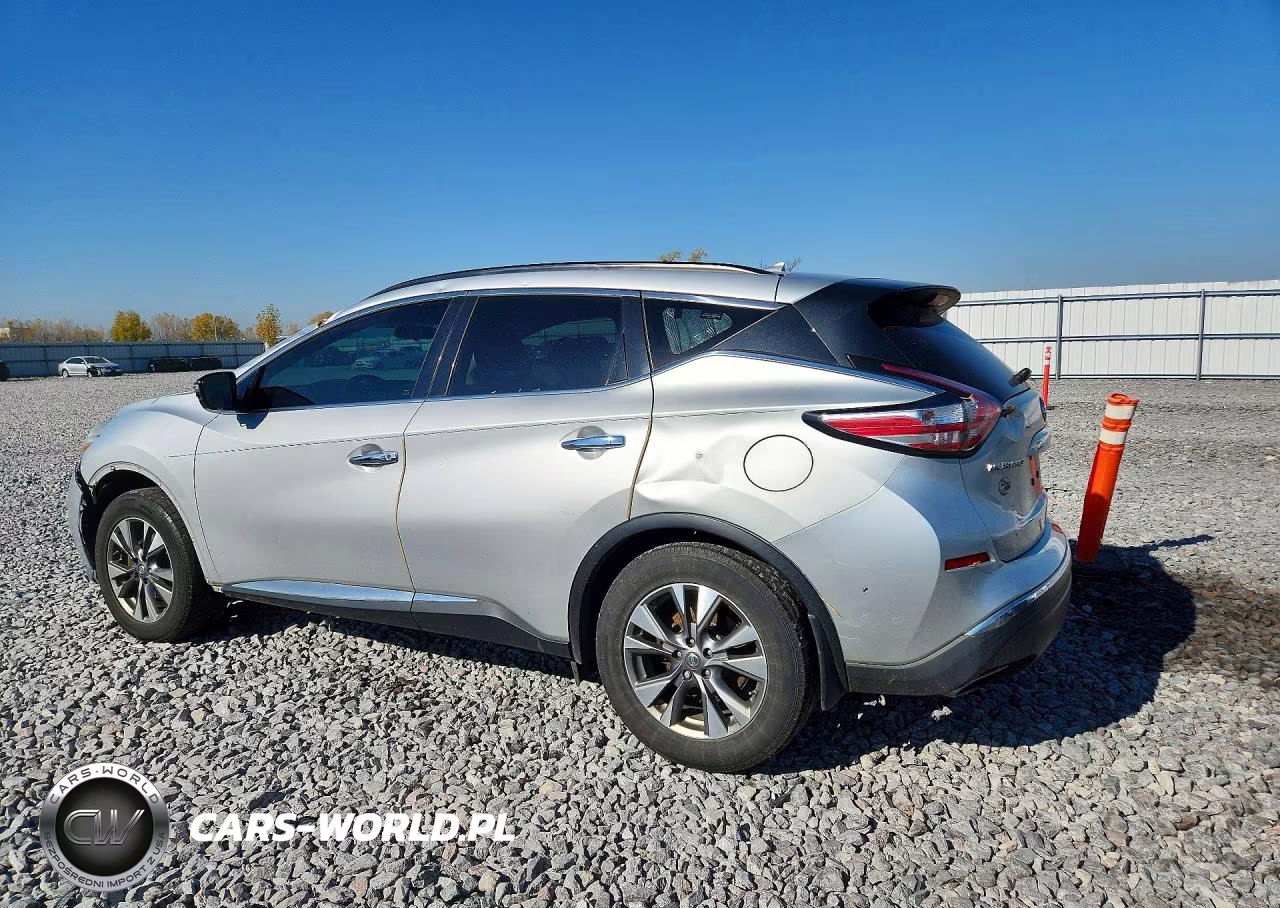 2015 Nissan Murano Sv VIN:5N1AZ2MH0FN289197 - 2