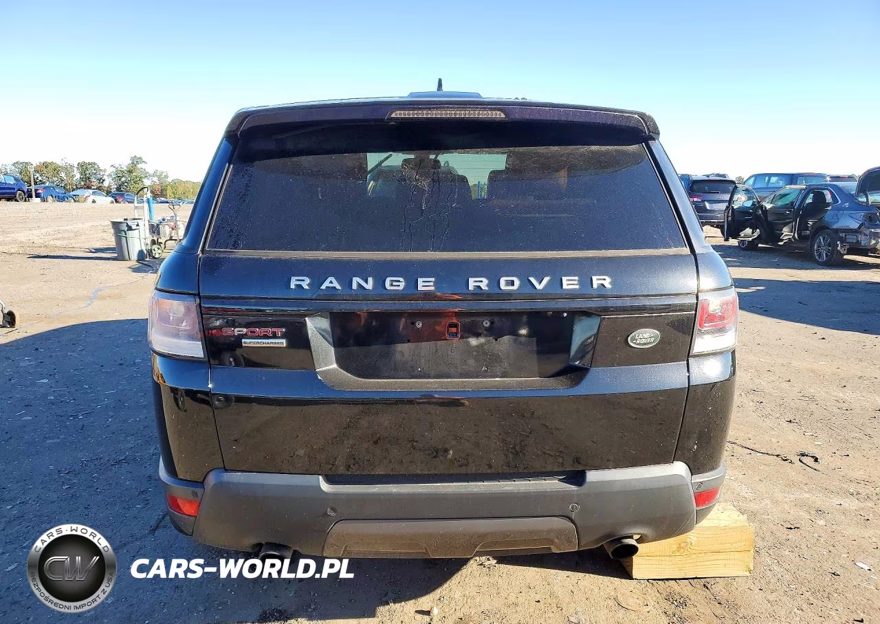 2016 Land Rover Range Rover Sport Sc VIN:SALWR2EF6GA573538 - 6
