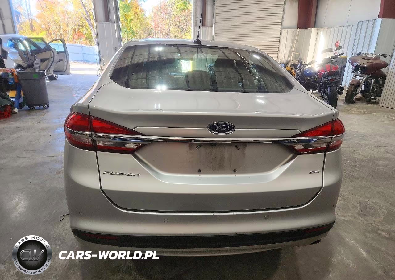 2017 Ford Fusion Se VIN:3FA6P0H74HR107254 - 6