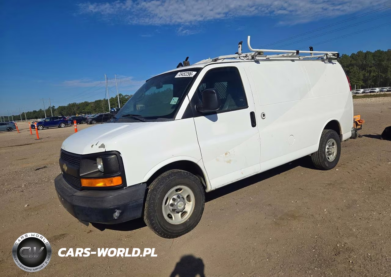 2013 Chev G2500 Express Cargo Van VIN:1GCWGFCA5D1190889 - 1