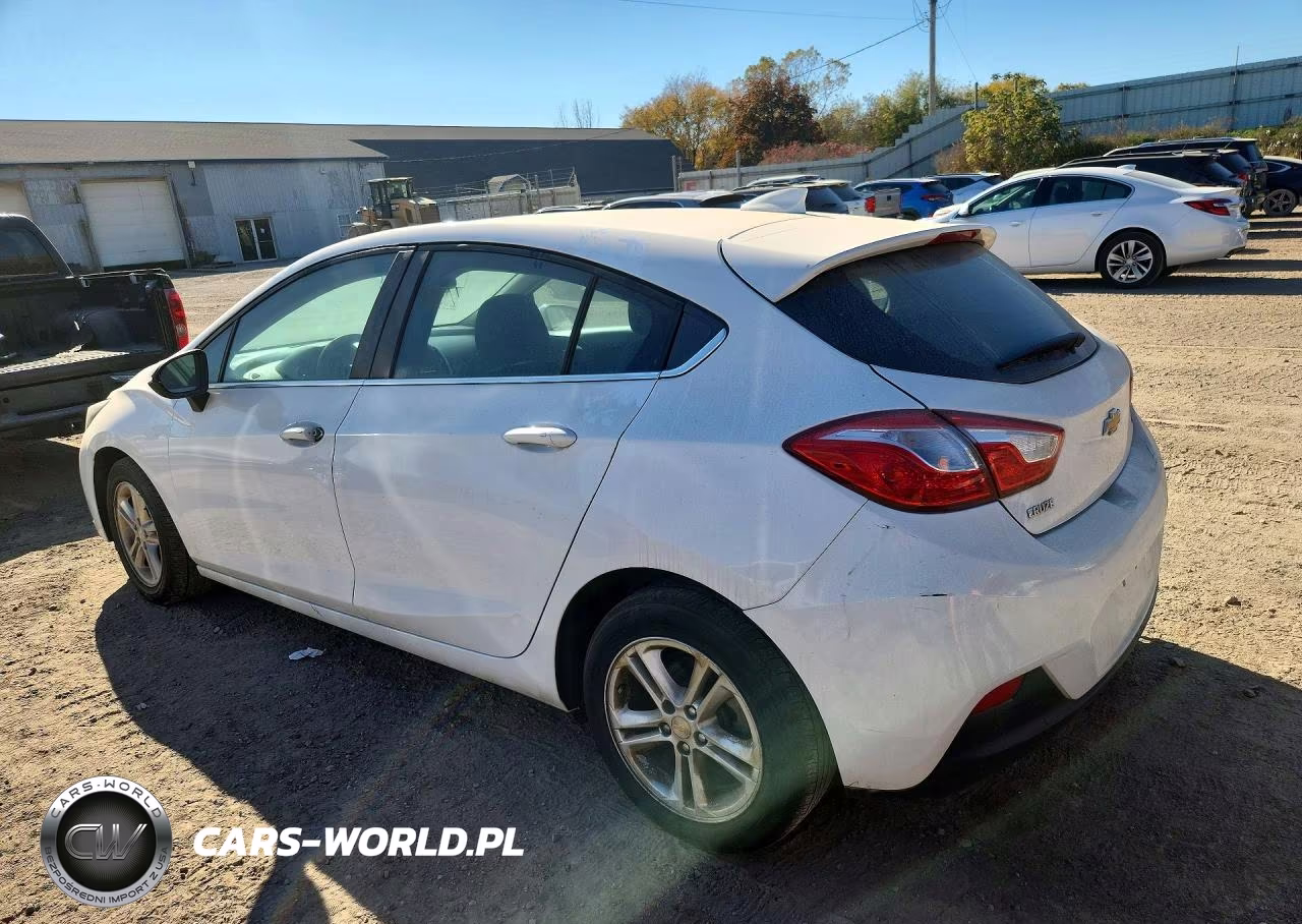 2017 Chevrolet Cruze Lt VIN:3G1BE6SMXHS613365 - 2