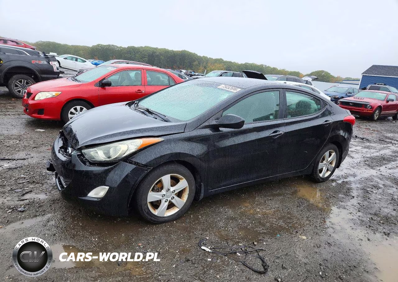 2013 Hyundai Elantra Gls VIN:5NPDH4AE0DH187387 - 1