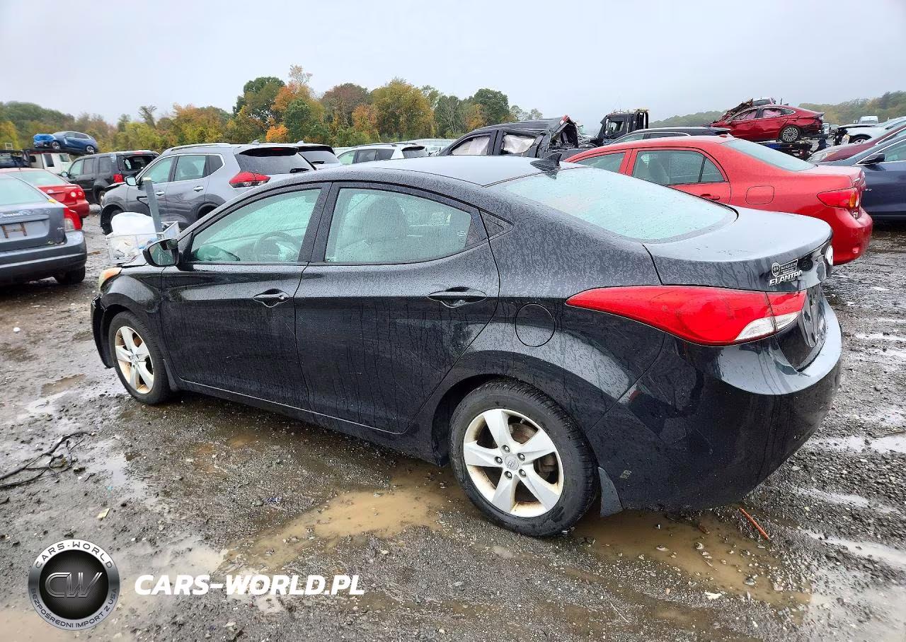2013 Hyundai Elantra Gls VIN:5NPDH4AE0DH187387 - 2