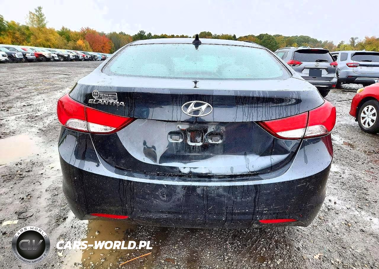 2013 Hyundai Elantra Gls VIN:5NPDH4AE0DH187387 - 6
