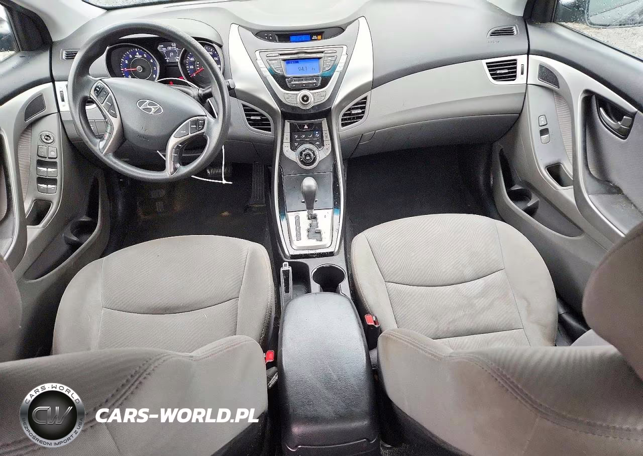 2013 Hyundai Elantra Gls VIN:5NPDH4AE0DH187387 - 8