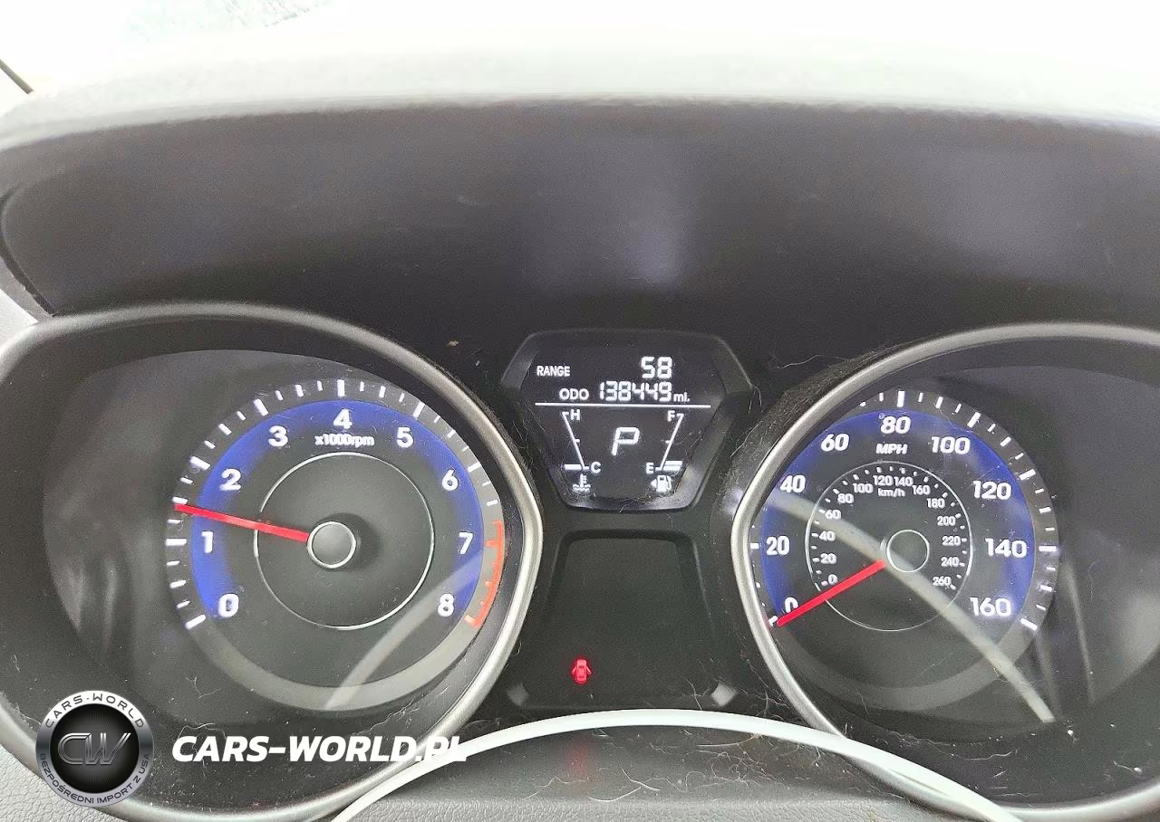 2013 Hyundai Elantra Gls VIN:5NPDH4AE0DH187387 - 9