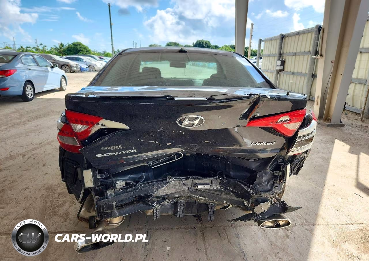 2015 Hyundai Sonata Limited VIN:5NPE34AF5FH047432 - 6