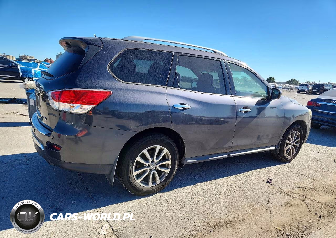 2014 Nissan Pathfinder Sv VIN:5N1AR2MN4EC727512 - 3