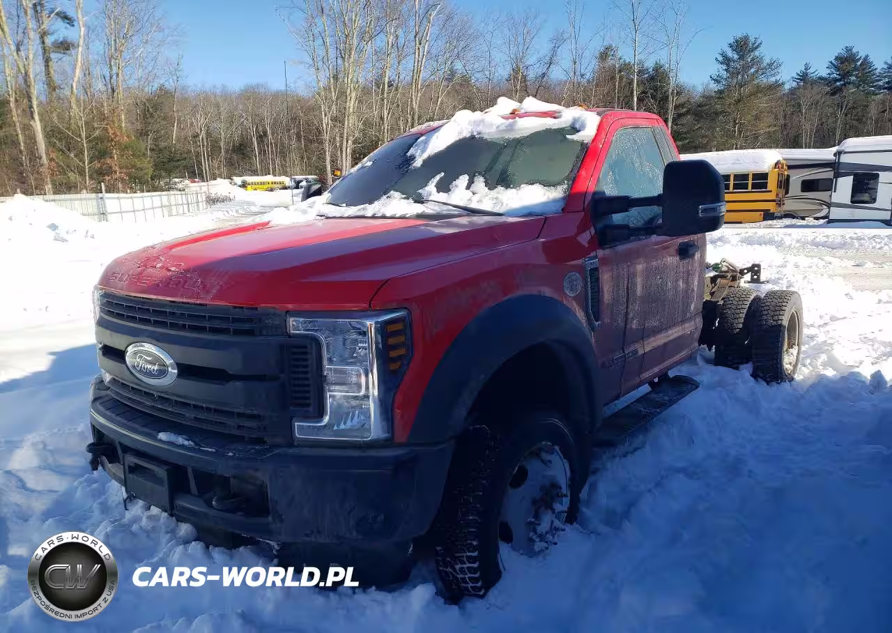 2019 Ford F550 Super Duty Truck Cab And Chassis