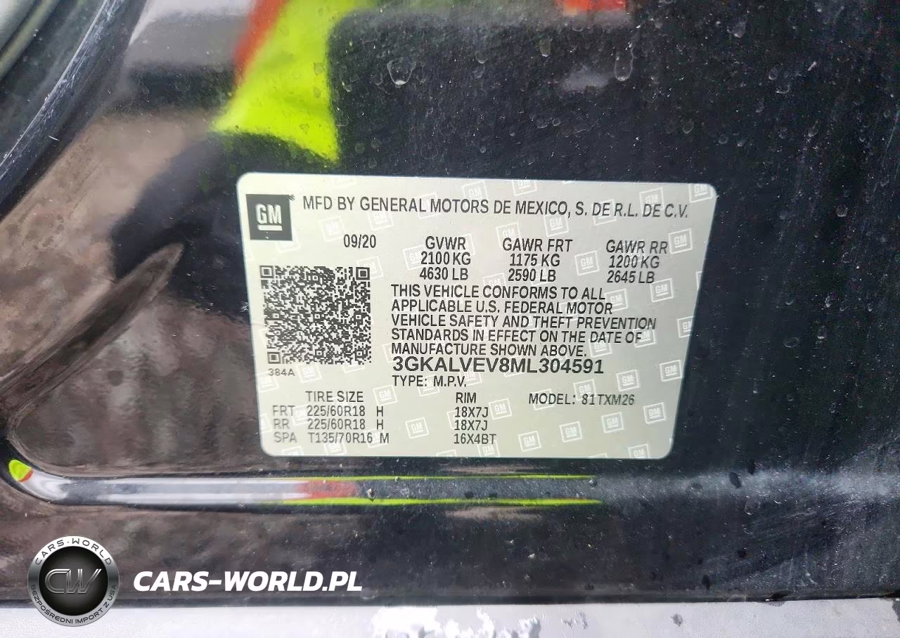 2021 GMC Terrain Slt VIN:3GKALVEV8ML304591 - 13