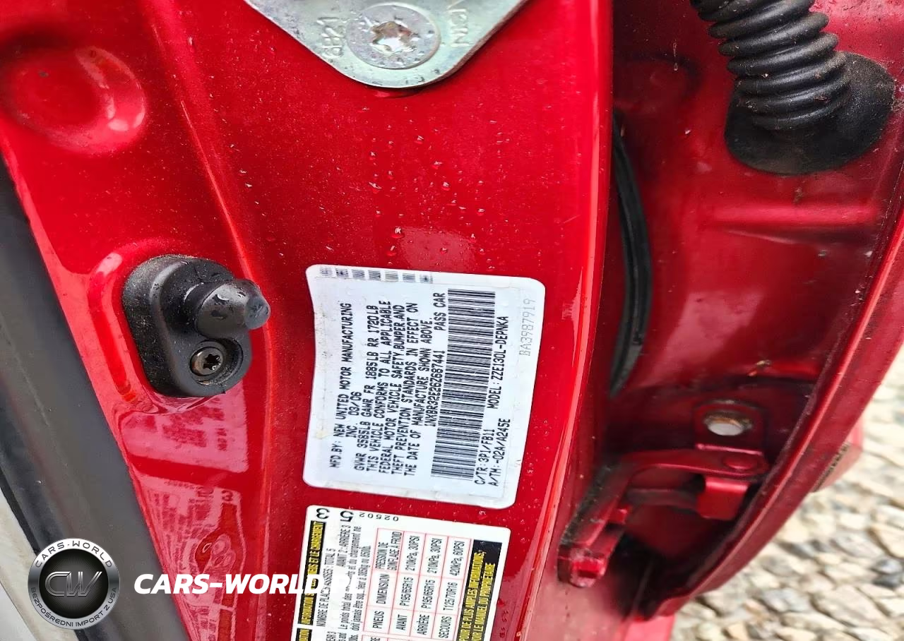 2006 Toyota Corolla Le VIN:1NXBR32E26Z687441 - 12