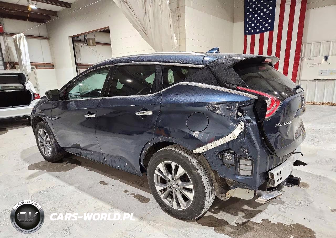 2018 Nissan Murano Sl VIN:5N1AZ2MH4JN164888 - 2