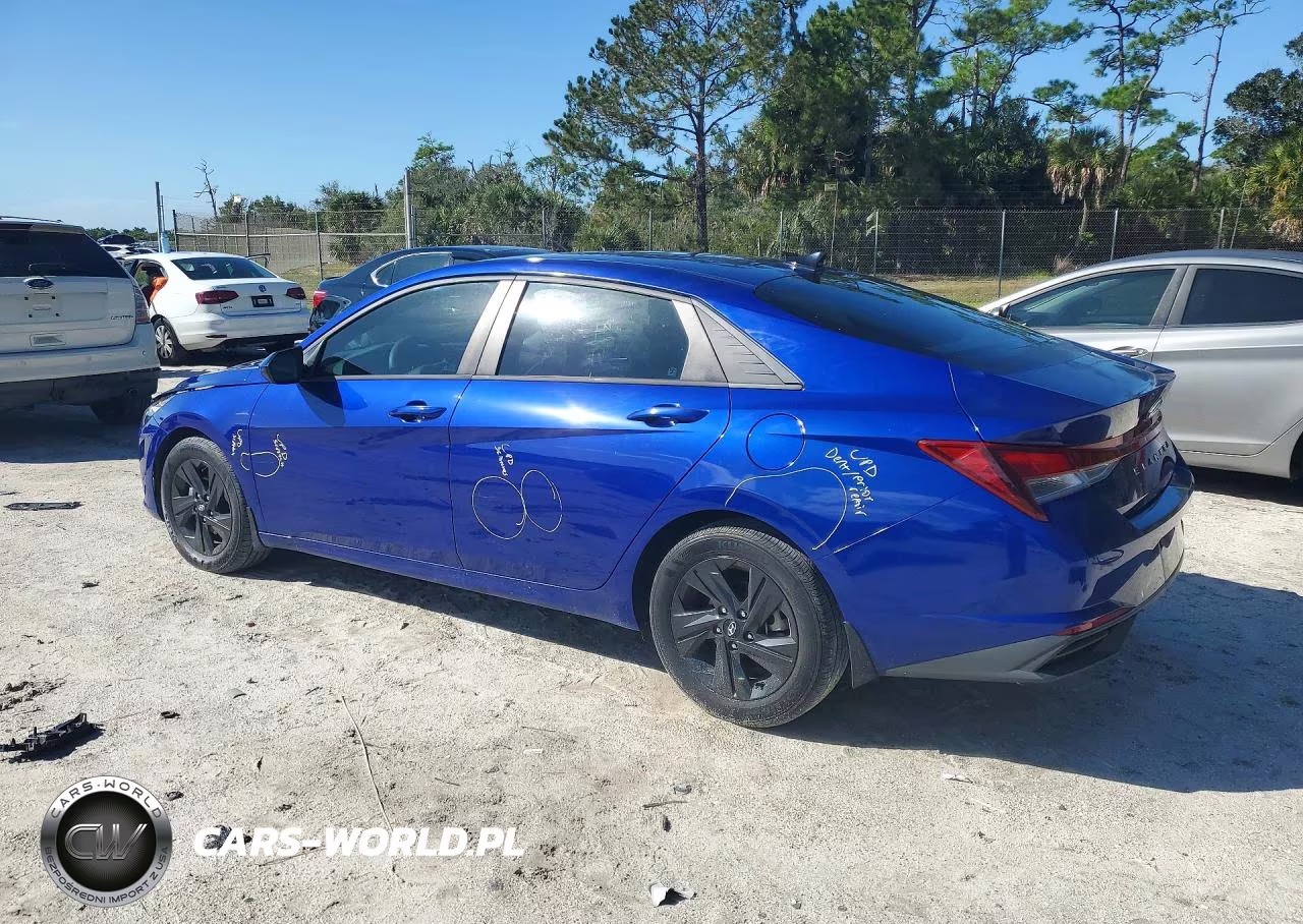 2023 Hyundai Elantra Sel VIN:KMHLM4AG6PU439447 - 2