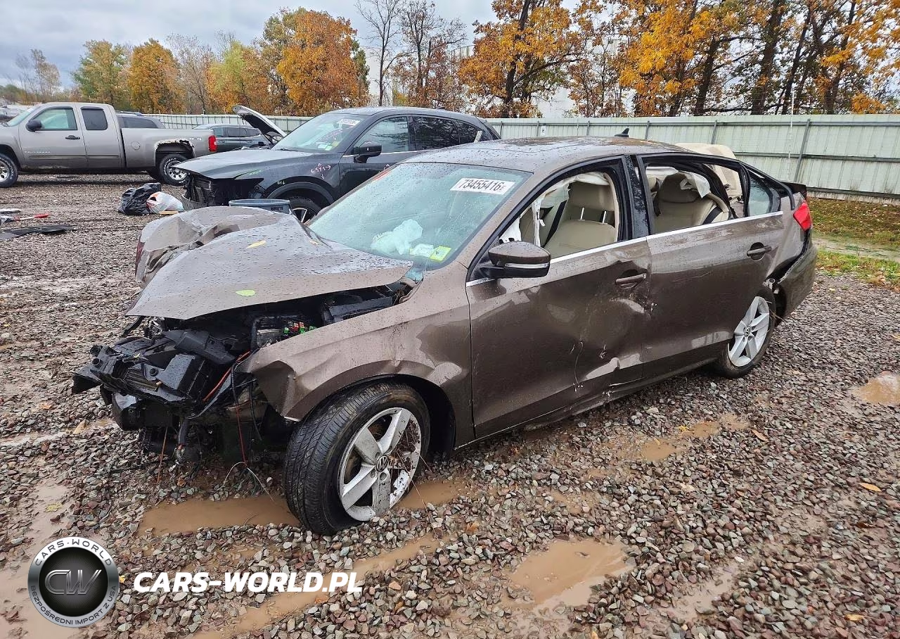 2013 Volkswagen Jetta Tdi VIN:3VWLL7AJ3DM290299 - 1