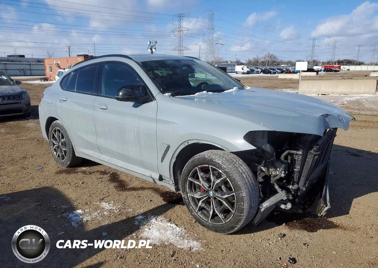 2022 BMW X4 M40I VIN:5UX43DT0XN9K58992 - 4