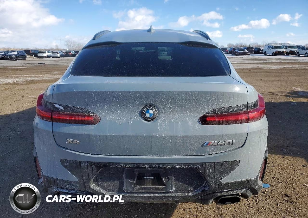 2022 BMW X4 M40I VIN:5UX43DT0XN9K58992 - 6