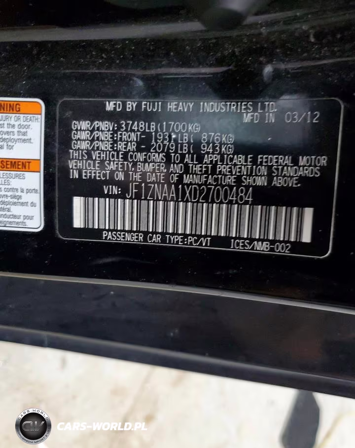 2013 Toyota Scion Fr-S VIN:JF1ZNAA1XD2700484 - 13