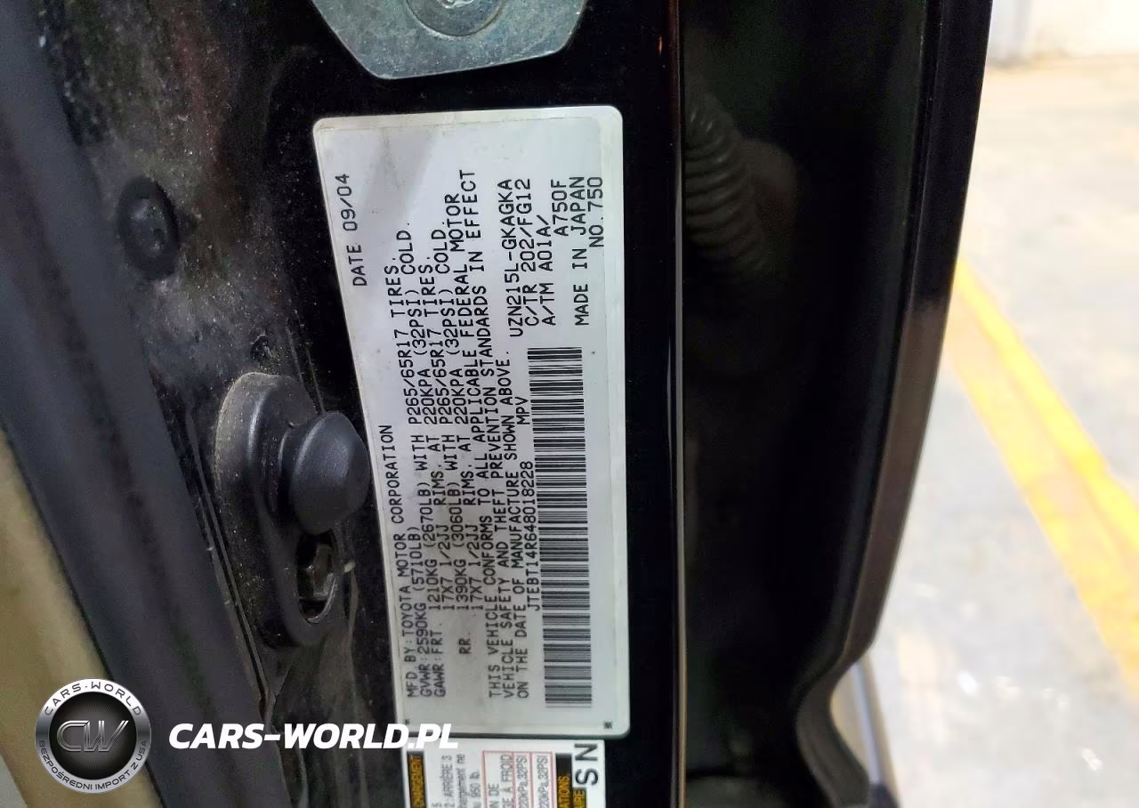 2004 Toyota 4Runner Sr5 VIN:JTEBT14R648018228 - 13