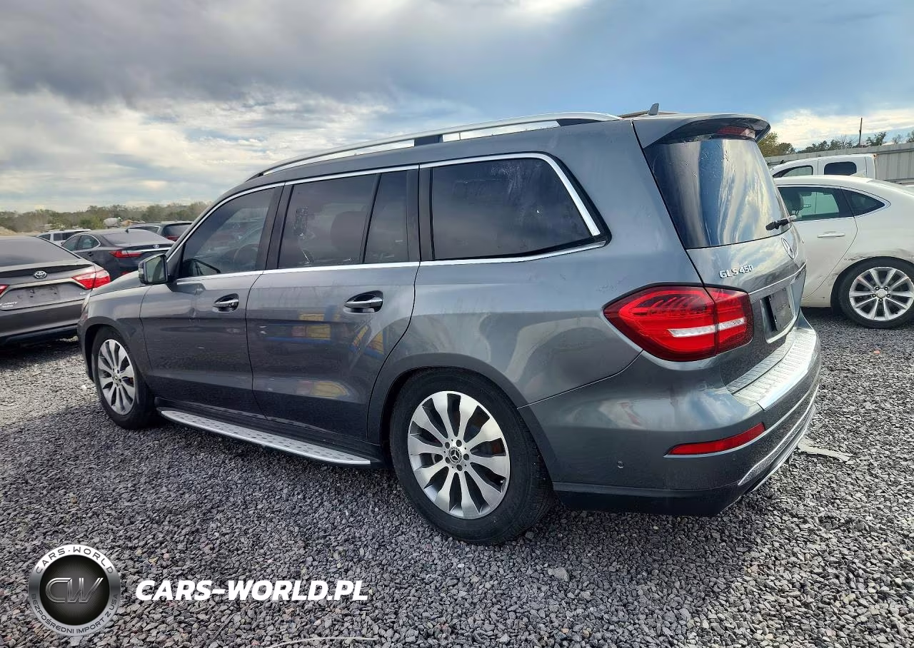 2017 Mercedes-Benz Gls 450 4Matic VIN:4JGDF6EE3HA959420 - 2