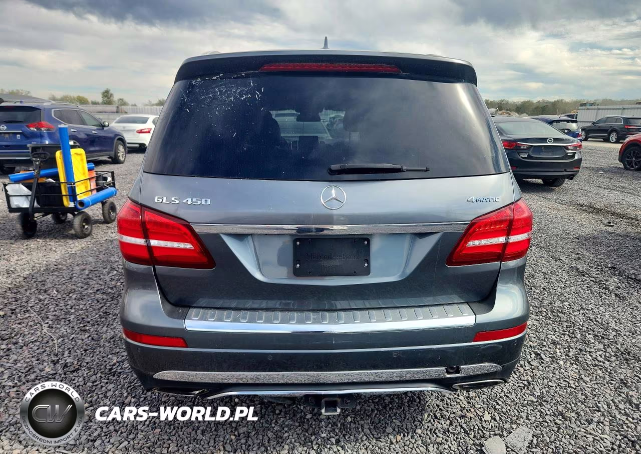 2017 Mercedes-Benz Gls 450 4Matic VIN:4JGDF6EE3HA959420 - 6