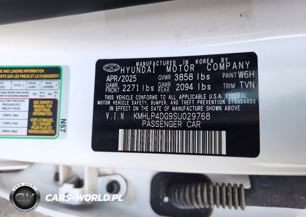 2025 Hyundai Elantra Limited VIN:KMHLP4DG9SU029768 - 12