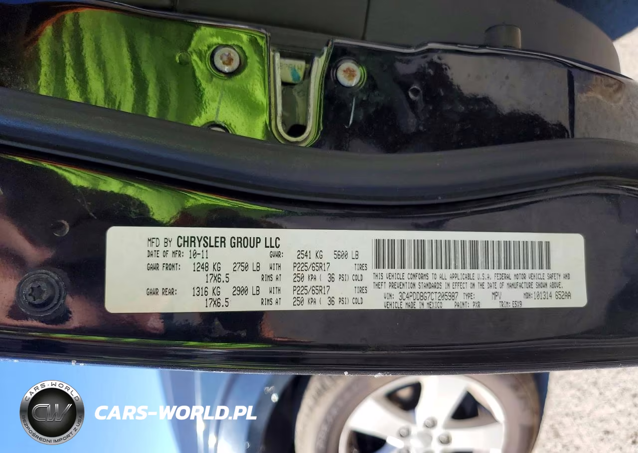 2012 Dodge Journey Sxt VIN:3C4PDDBG7CT205987 - 13