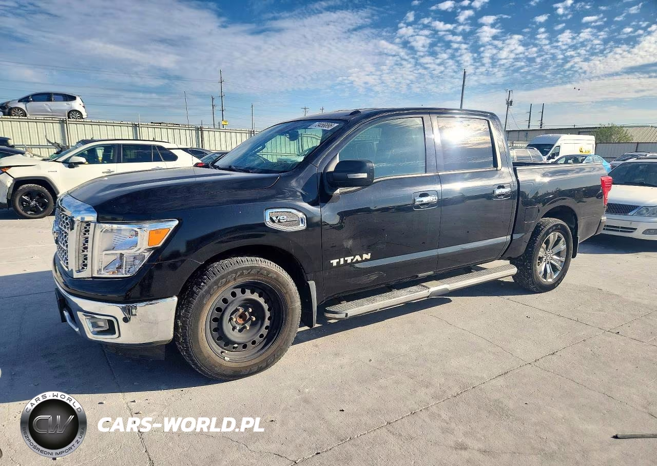 2017 Nissan Titan Sv VIN:1N6AA1E60HN564246 - 1