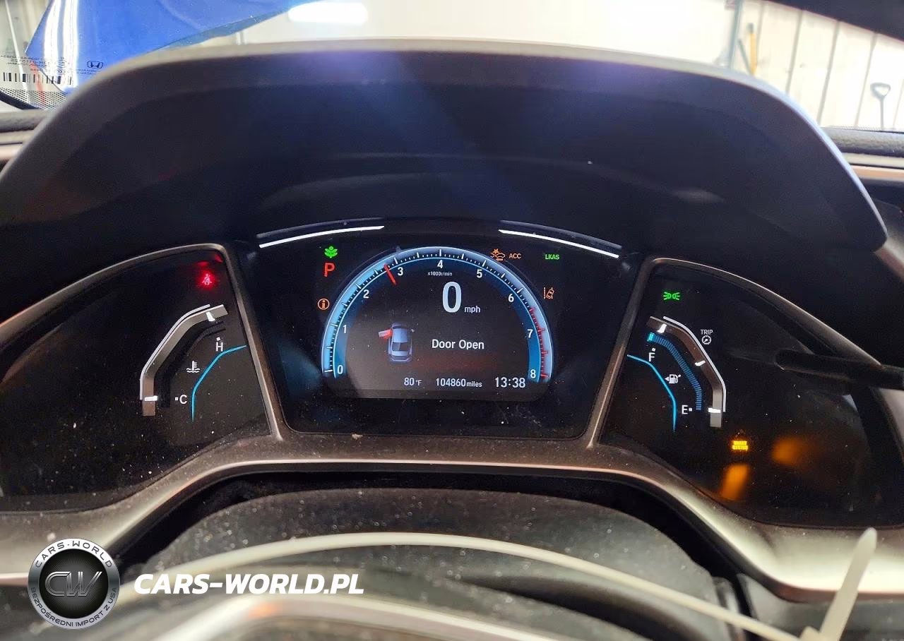 2021 Honda Civic Ex VIN:19XFC1F36ME008061 - 9